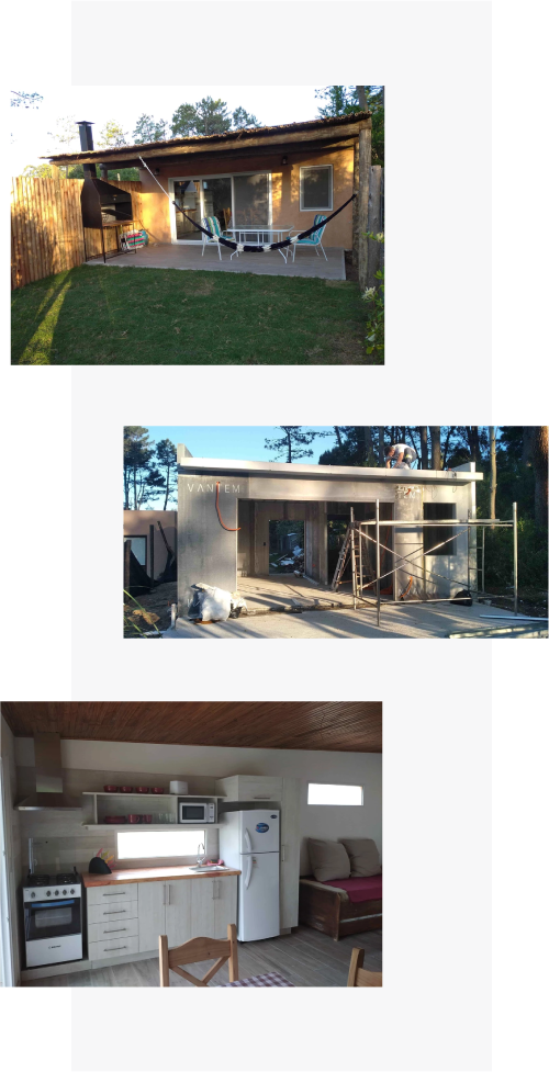 Example images of the construction system